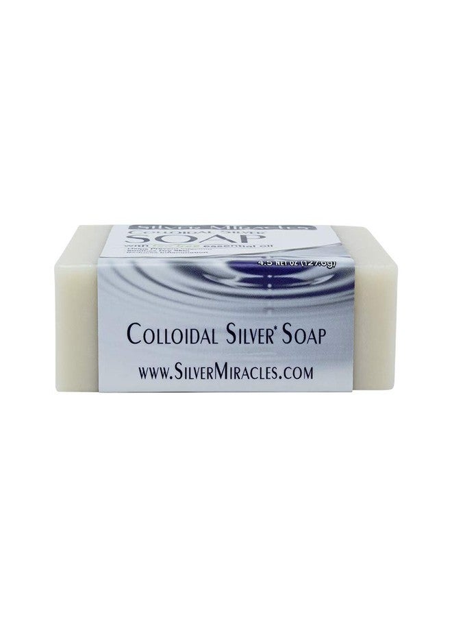 Silver Miracles Colloidal Silver Soap with Tea Tree essential oil - Image 3