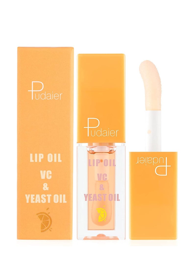 pudaier زيت شفاه بنكهة البرتقال المرطب والمغذي - Image 1