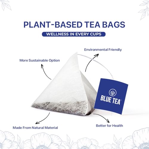 BLUE TEA - Slimming Tea - 30 Tea Bags - Plant Based | Get Slimmer Tummy | Weight Management - Caffeine Free - Zero Sugar - Non-Bitter | For Men And Women | Ziplock Pack - Image 5