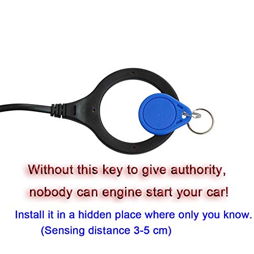 BANVIE Car Alarm System RFID Push Engine Start Button & Keyless Go System for Vehicle Anti-Thief Double Layer Start Protection - Image 5
