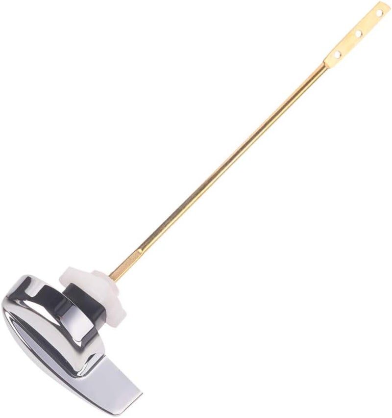 Owfeel Universal Toilet Tank Flush Lever - Deluxe Side Mount Brass Handle Replacement Fit Most Toilets - Image 1