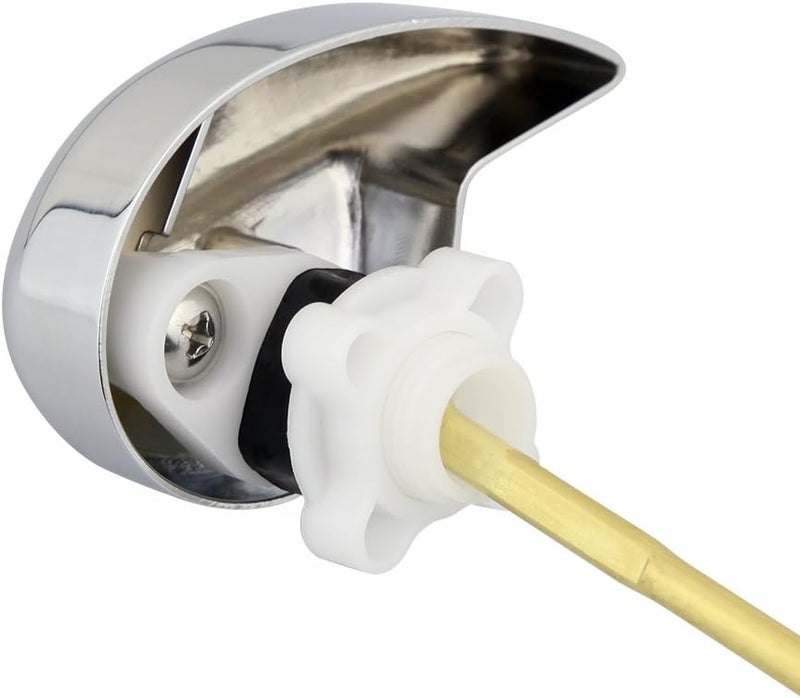 Owfeel Universal Toilet Tank Flush Lever - Deluxe Side Mount Brass Handle Replacement Fit Most Toilets - Image 4