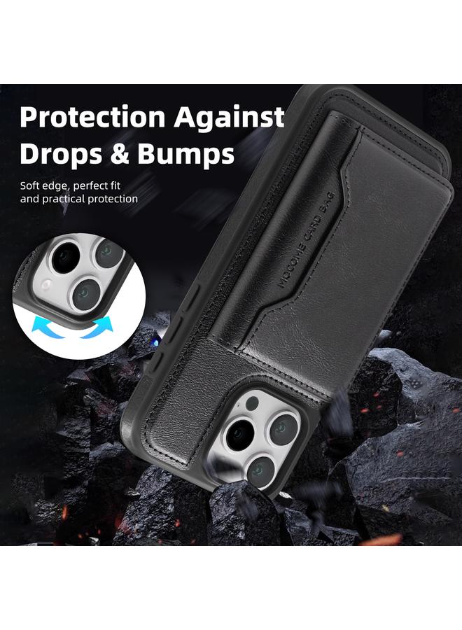 erorex Case For iPhone 16 Pro Max Shield Multi-functional MagSafe Card Bag Phone Case - Image 5