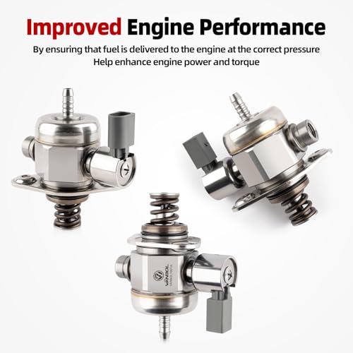 VANBOL High Pressure Fuel Pump Compatible with 2008-2018 Audi A3 Q3 TT TTS Quattro VW Beetle CC Eos GTI Jetta Tiguan Passat L4 1.8L 2.0L Replace 06H127025N 06H127025E (Premium Version) - Image 4