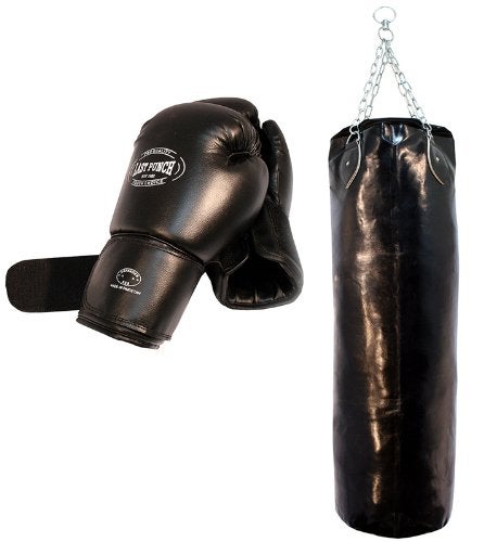 Last Punch Heavy Duty Pro Boxing Gloves & Pro Huge Punching Bag with Chains New Punching - Image 4