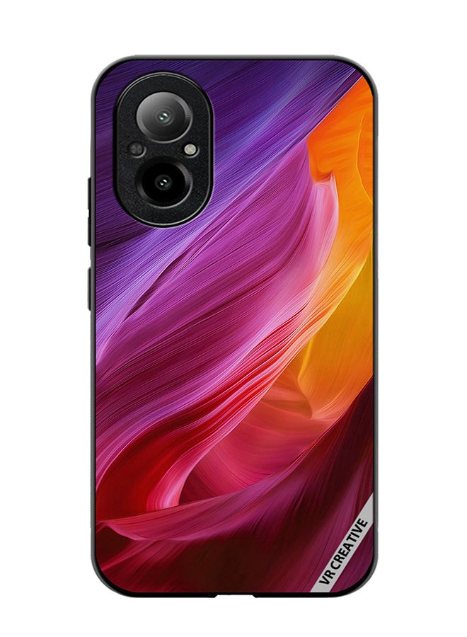 VR CREATIVE Protective Case Cover For Realme C67 4G Layers Design Multicolour - Image 1