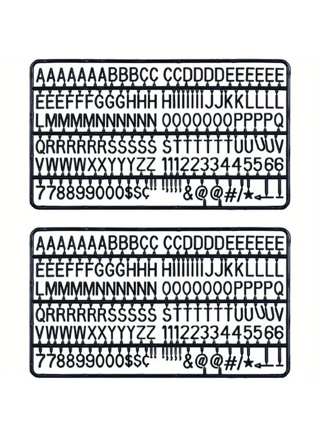 Light Blue 3 4 Inch Letters Numbers Symbols For Flet Letter Boards 2pcs Set - Image 5