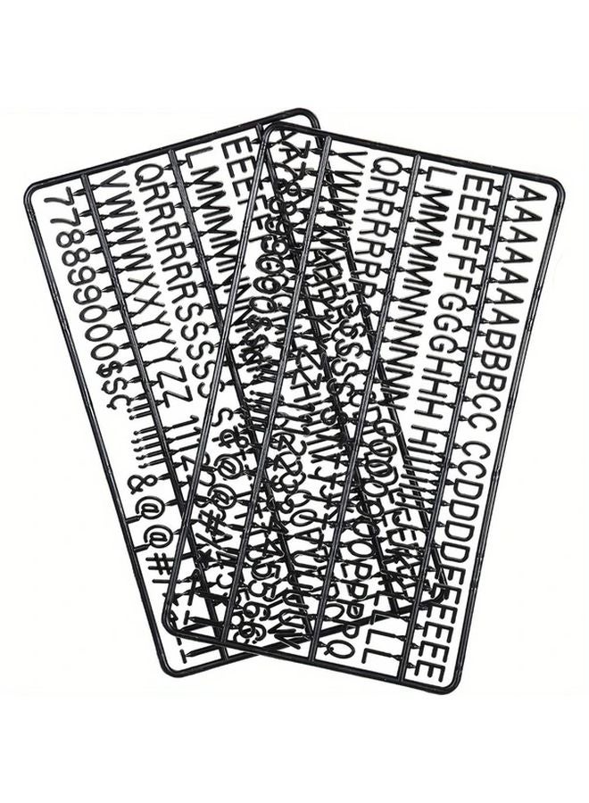 Light Blue 3 4 Inch Letters Numbers Symbols For Flet Letter Boards 2pcs Set - Image 2