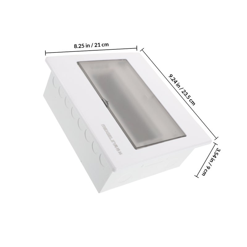 📦 صندوق توزيع داخلي بلاستيكي مخفي التركيب للتحكم في الدوائر الكهربائية - Image 2
