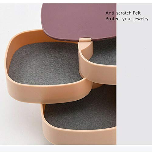 EMNDR Plastic Earring Holder with Lid (Multicolour) - Image 4
