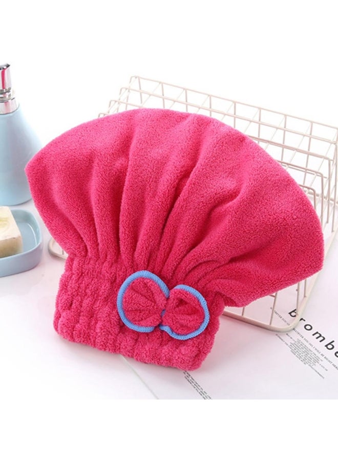 Hair Turban Hair Hat Quick Dry Towel Women Head Wrap Hat Absorption Water