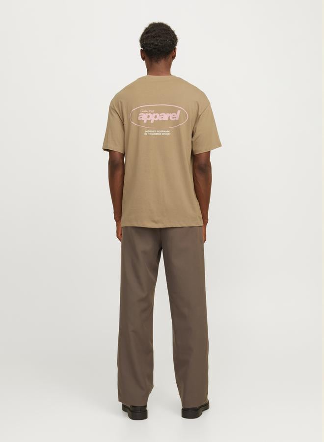 JACK & JONES Back Graphic Print Wide Fit T-Shirt  - Image 4