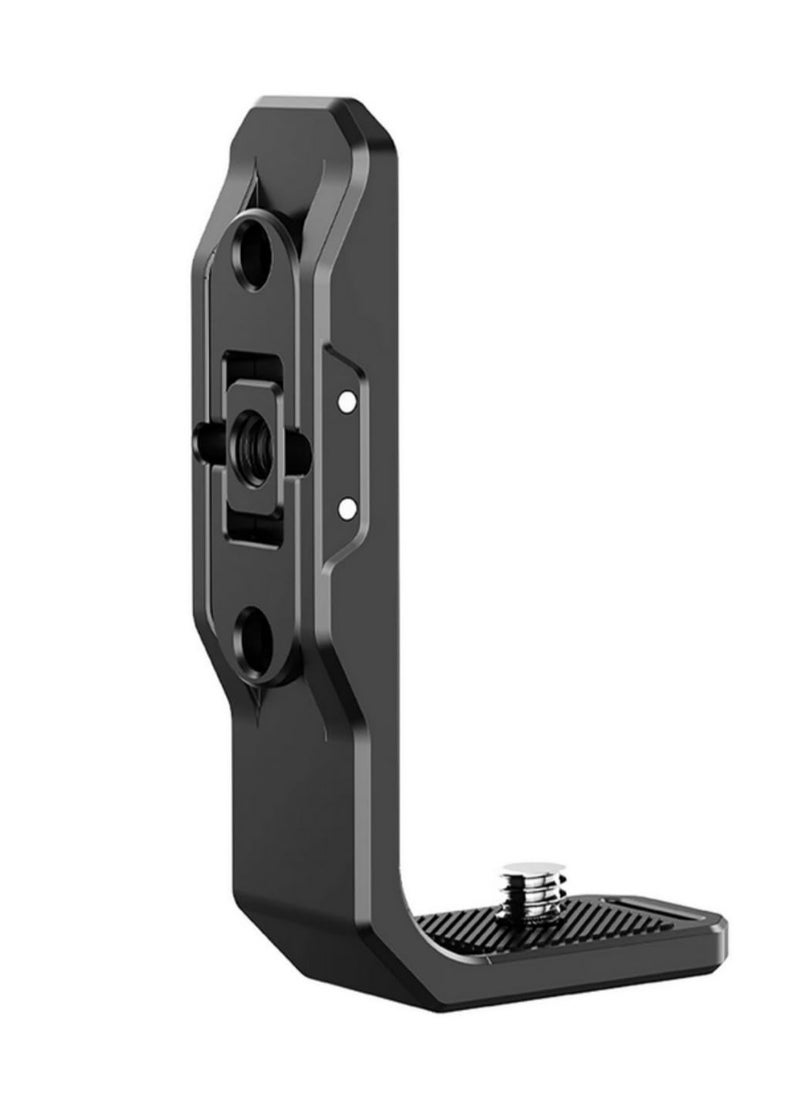 Generic For Insta360 X4 Metal Horizontal Shooting Bracket Mount with 1/4 Connector and 2-Jaw Adaptor Durable Camera Accessory Holder for Enhanced Perspective and Compatibility  - Image 3