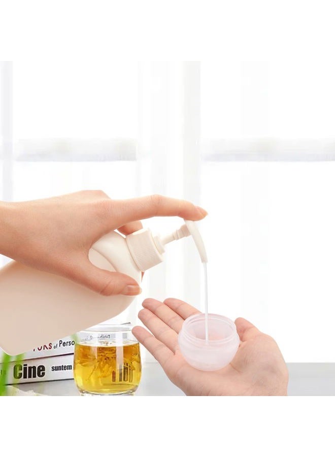 DMuuuDM 20g Little Plastic Jar for Toiletries,Empty Refillable Travel Cosmetic Cream Jars with Lids and Inner Liners for Cosmetic, Salves, Body & Hand Cream, Lotion-Spatulas Included-20 Pack,Clear - Image 5