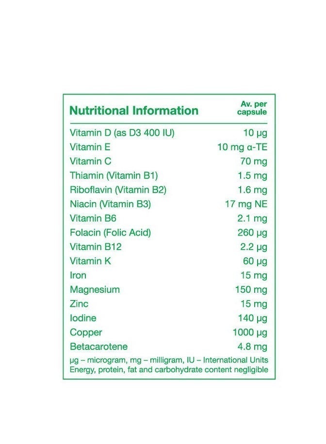 Pregnacare Multivitamins And Multimineral For Women 30 Capsules - Image 2