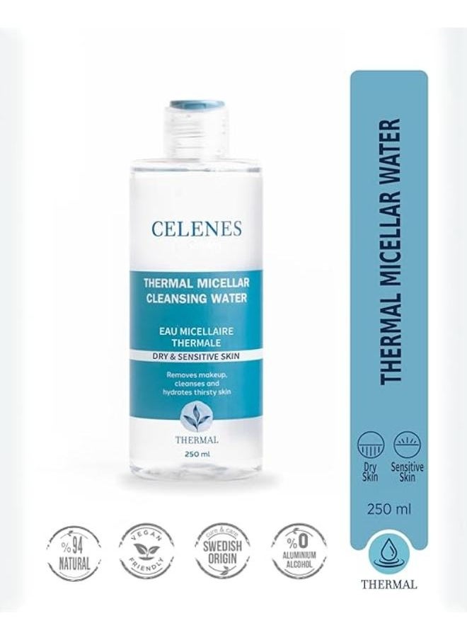 Celenes by Sweden Micellar Cleansing Water For Dry And Sensitive 250Ml