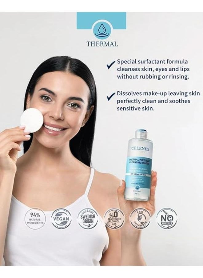 Celenes by Sweden Micellar Cleansing Water For Dry And Sensitive 250Ml