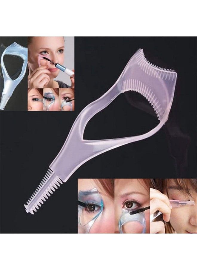 ericotry - 2 Pcs Plastic Makeup Eyelash Tool Eyelash Brush Curler Magic Useful Cosmetic Mascara Eyelash Comb Applicator Helper Guide Card Tool For Women Ladies Girls Cosmetic (Color Ship At Random) - Image 1