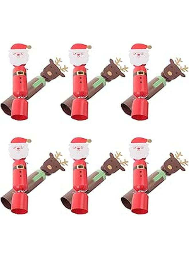 Christmas Candy Box Organizer 20pcs Red Santa Reindeer Design Festive Party Supplies - Image 1