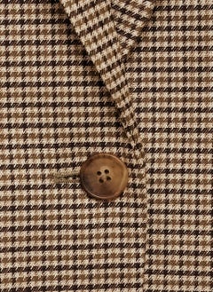 MANGO Straight-Fit Micro-Houndstooth Jacket  - Image 3