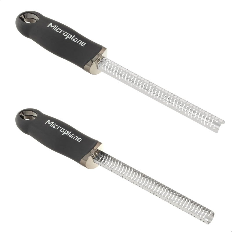 Microplane مبشرة توابل كلاسيكية مميزة - سوداء - Image 1