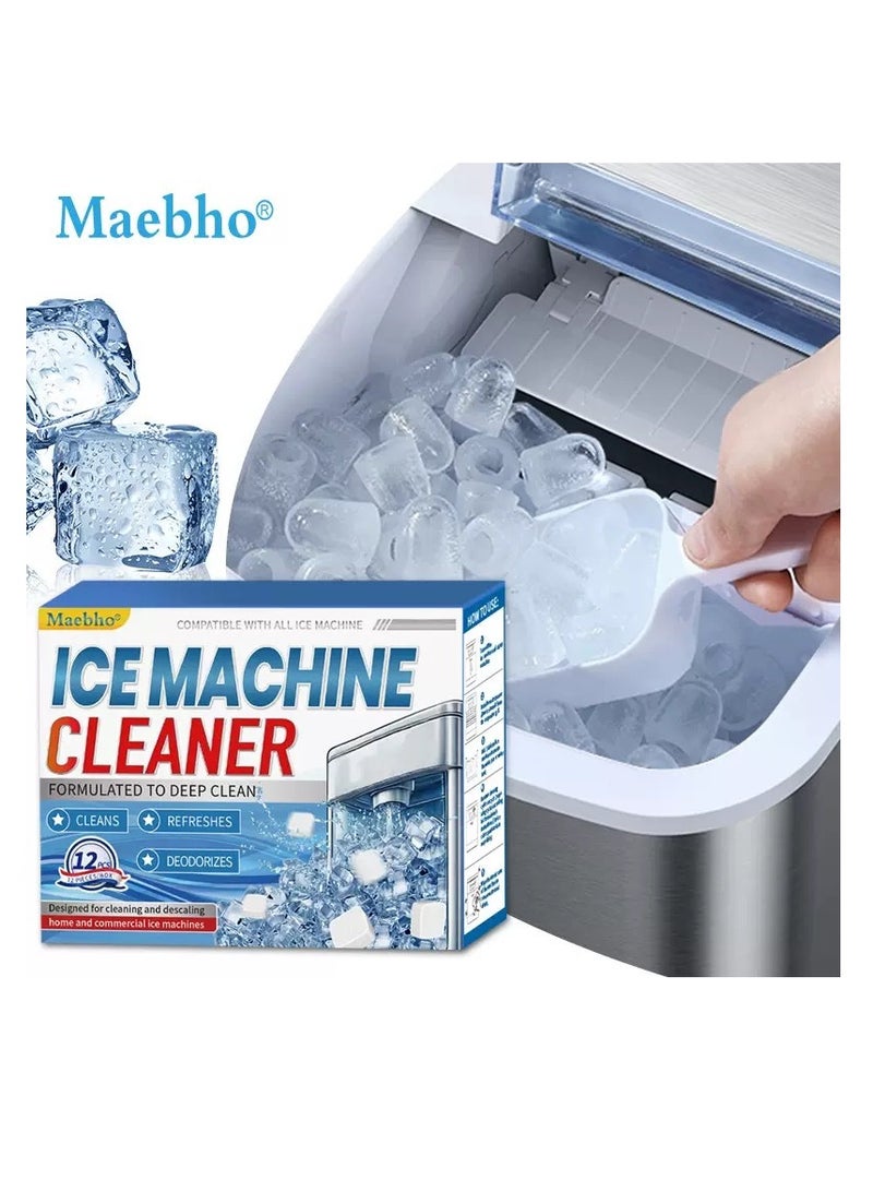 12PCS Ice Machine Cleaning Tablets Ice Machine Scale Stain Maintenance Cleaning Effervescent Tablets  - Image 5
