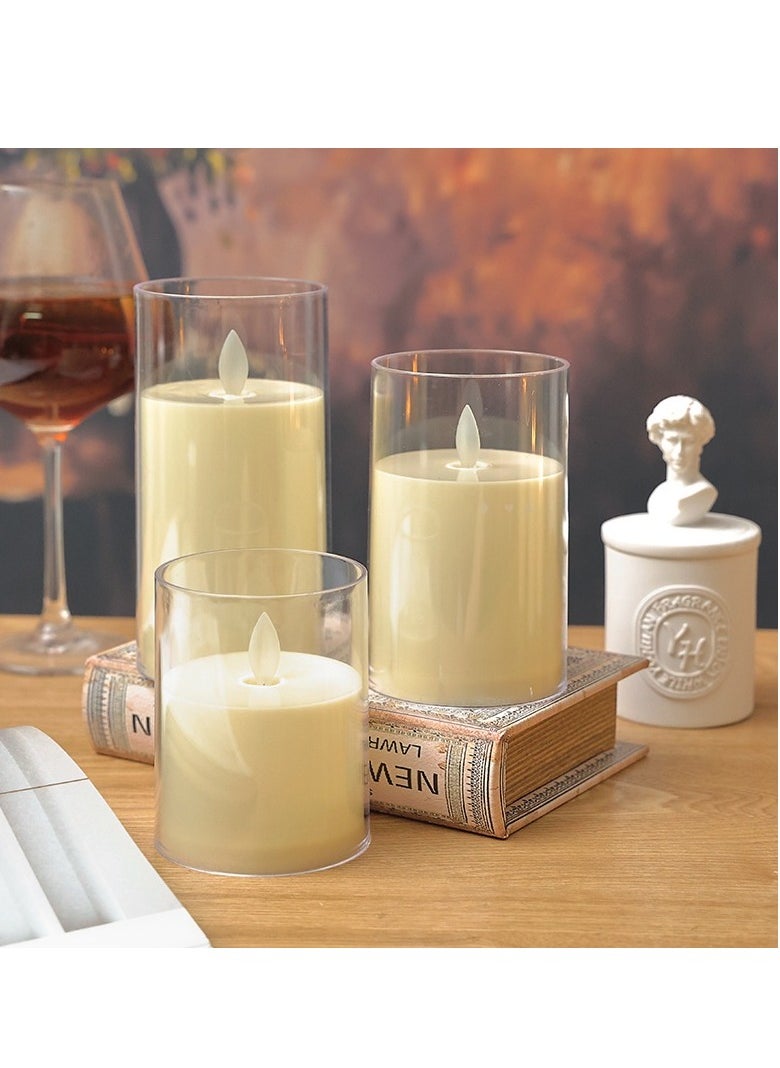 3-Piece LED Flameless Candle Set White - pzsku/Z31991C85019367D9BE88Z/45/_/1734336745/c071388b-e310-4c7e-ad0b-3e2e5d8d4974