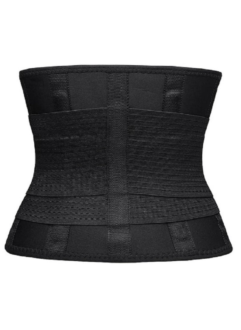 Generic - The waist and abdomen slimming belt targets the waist directly and makes the body sweat during physical fitness exercises, and stimulates faster fat burning in the abdomen.L - Image 1