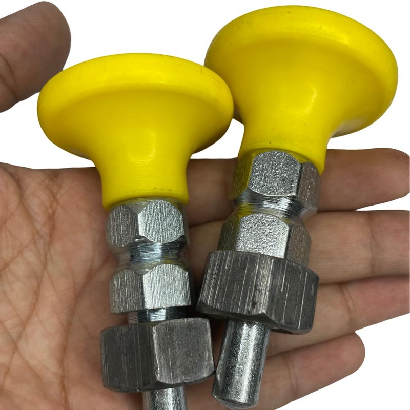 FITIFY Gym Machine Locking Spring Catcher- Round (Head) Size: 6 Inch (Length) (2) - Image 5