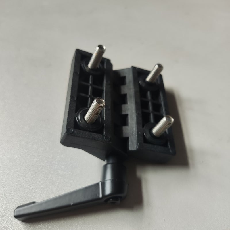 New product plastic hinge with limit bracket damping hinge hinge limit turning window positioning hinge CL295N column type