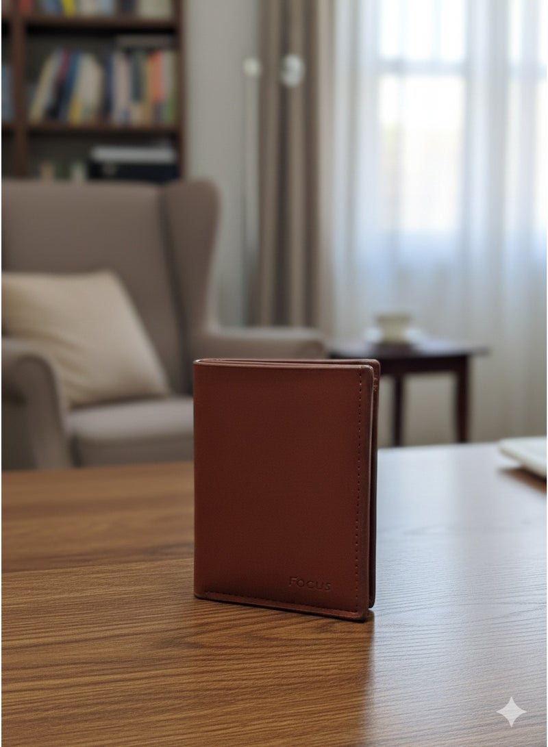 FOCUS magnet Leather Wallet - New Slim Design Card Holder - Image 2