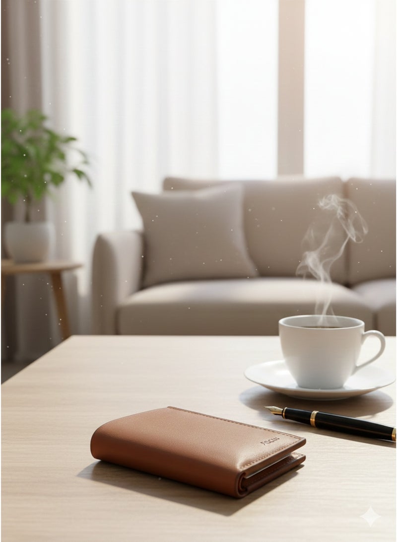 FOCUS magnet Leather Wallet - New Slim Design Card Holder - Image 3