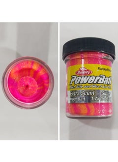 Powerbait Extra Scent Glitter Fish Dough for Trout and All Fish (Sherbet)
