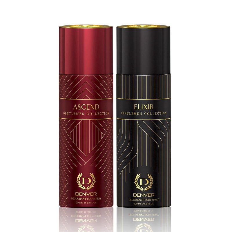 Denver Gentlemen Collection Elixir & Ascend 200 ML Each(Pack of 2) - Image 1