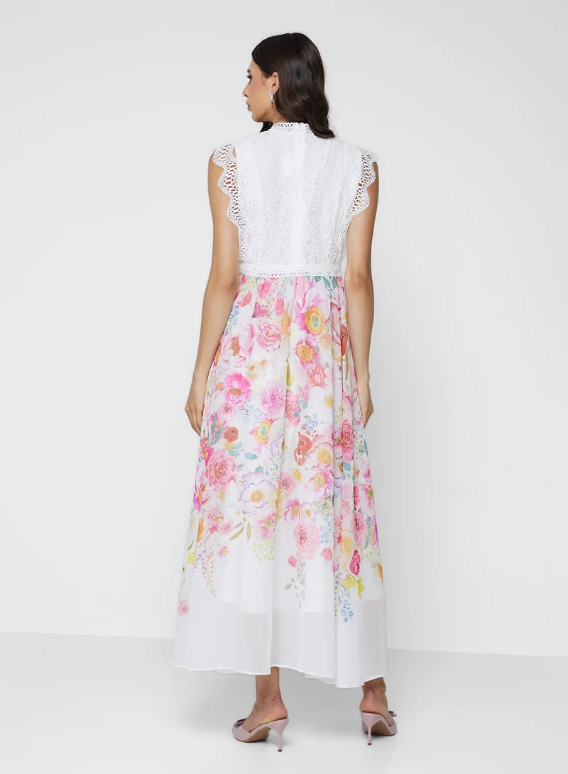 ELLA Floral Print Dress
