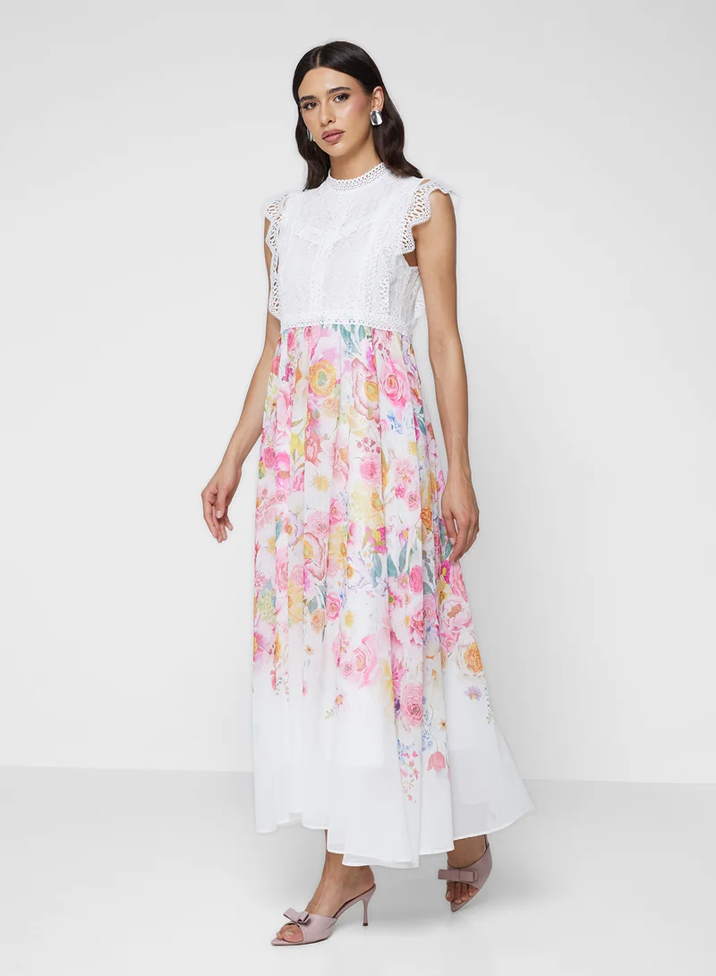 ELLA Floral Print Dress