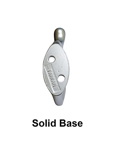 QCAA Premium Quality Heavy Duty Coat and Hat Hook Hanger 338 Zinc Die Cast ORB OilRubbed Bronze Made in Taiwan 10 Pack - Image 3