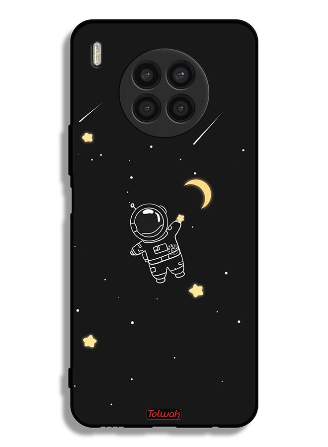 Tolwak Huawei nova 8i Protective Case Cover Astronaut Art Clip - Image 2