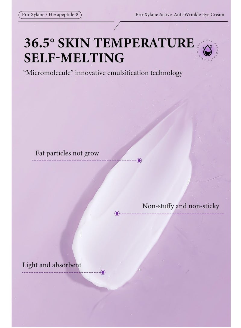 مويكا كريم العين Korea Pro-Xylane 15g / مضاد للشيخوخة للعين النشط ، مضاد للأكسدة ، يتلاشى الخطوط الدقيقة حول العينين ، يزيل الهالات السوداء ، يمنع التجاعيد الجديدة ويصلح بشرة العين ، يجدد منطقة العين - Image 3