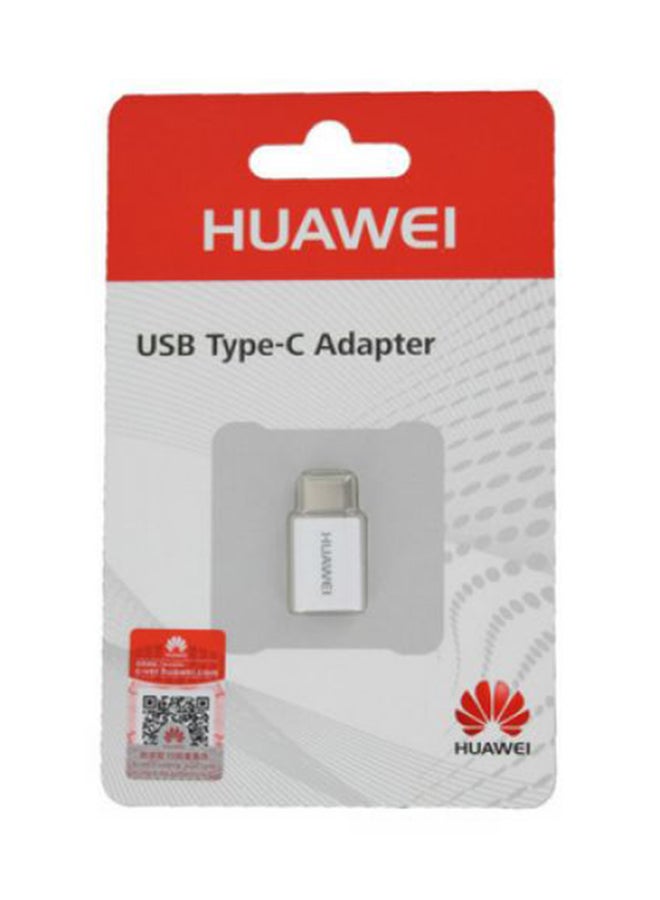 HUAWEI USB Type-C Adapter White - Image 3
