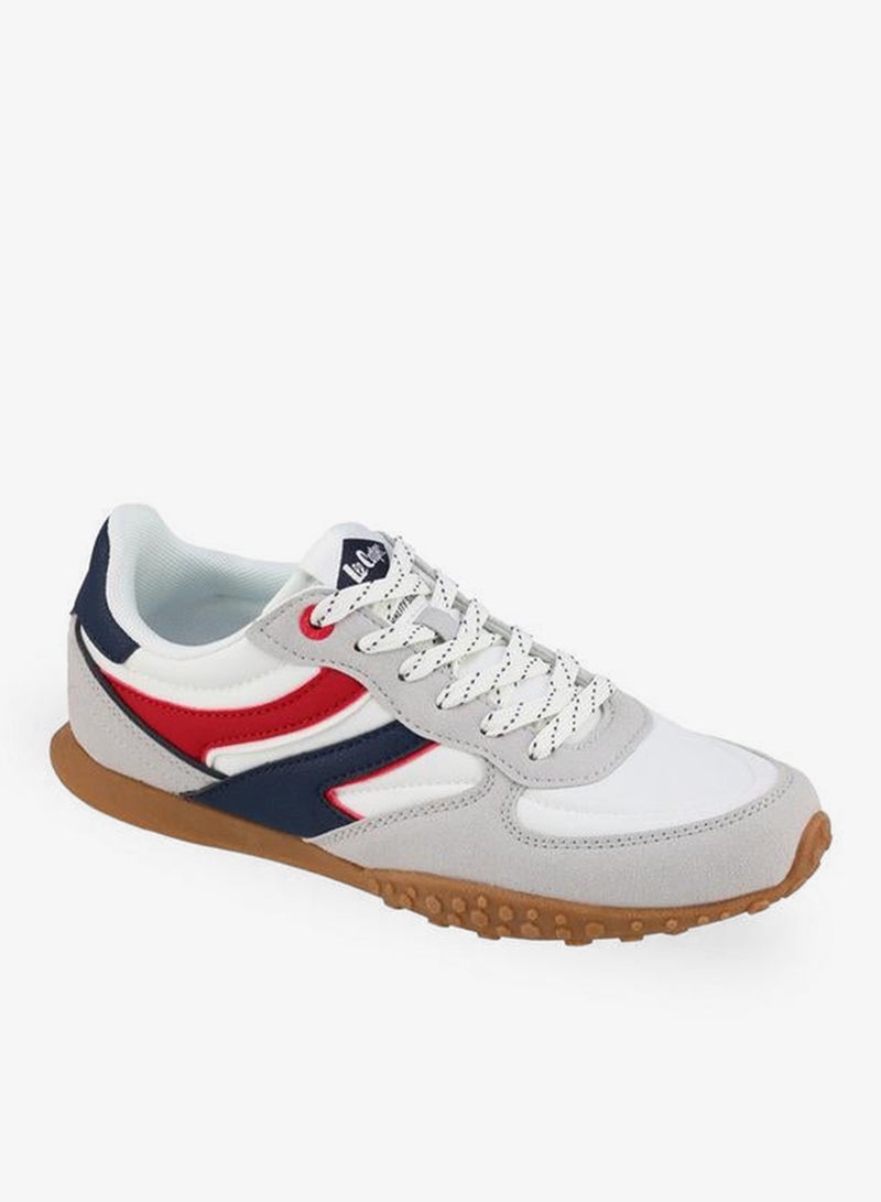 Lee Cooper Women Colourblock Lace-Up Sneakers - Image 2