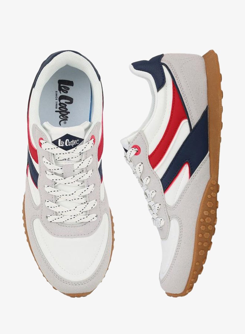 Lee Cooper Women Colourblock Lace-Up Sneakers - Image 1