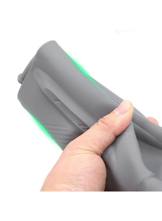 HPS 2 in 1 Center Console Organizer, Side Tray Sunglasses Holder Storage Box with Wireless Charger Protector Silicone - Image 2