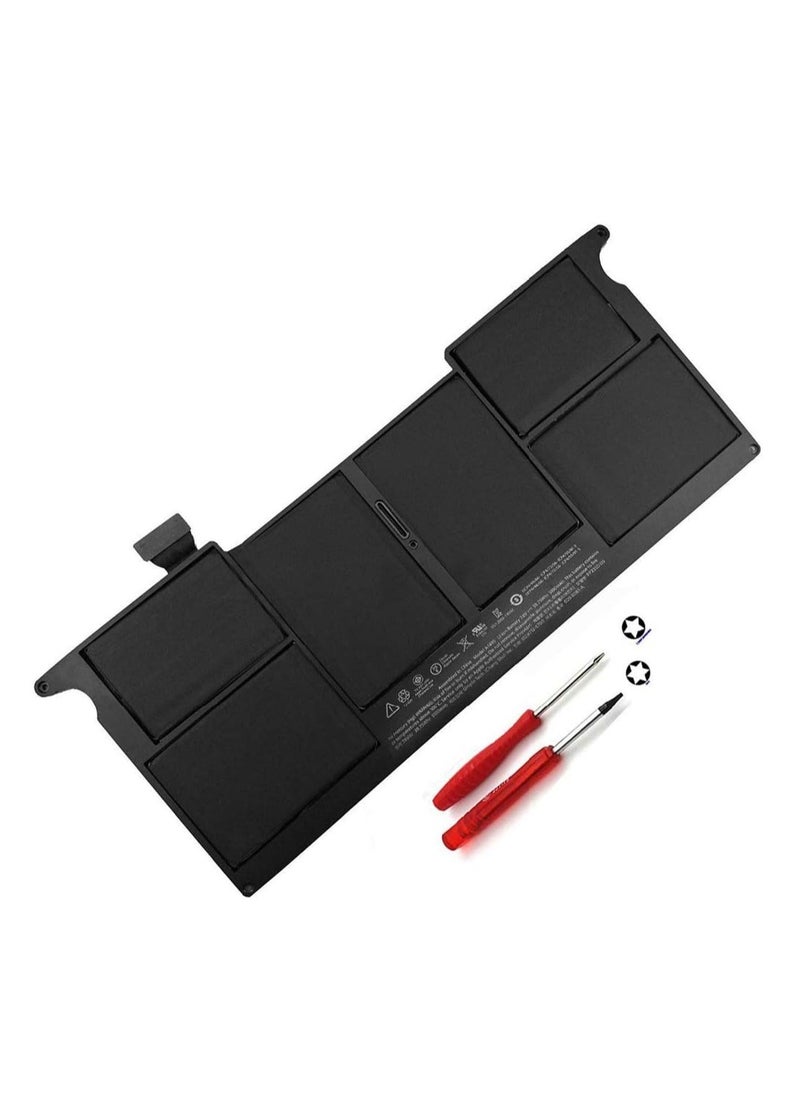 Generic 7.3V 4680mAh 35Wh Replacement Laptop Battery Compatible with A1406 and A1495 Batteries for MacBook Air 11-inch A1465 Mid 2012 2013 Early 2014 A1370 2011 MC968LL - A  - Image 1