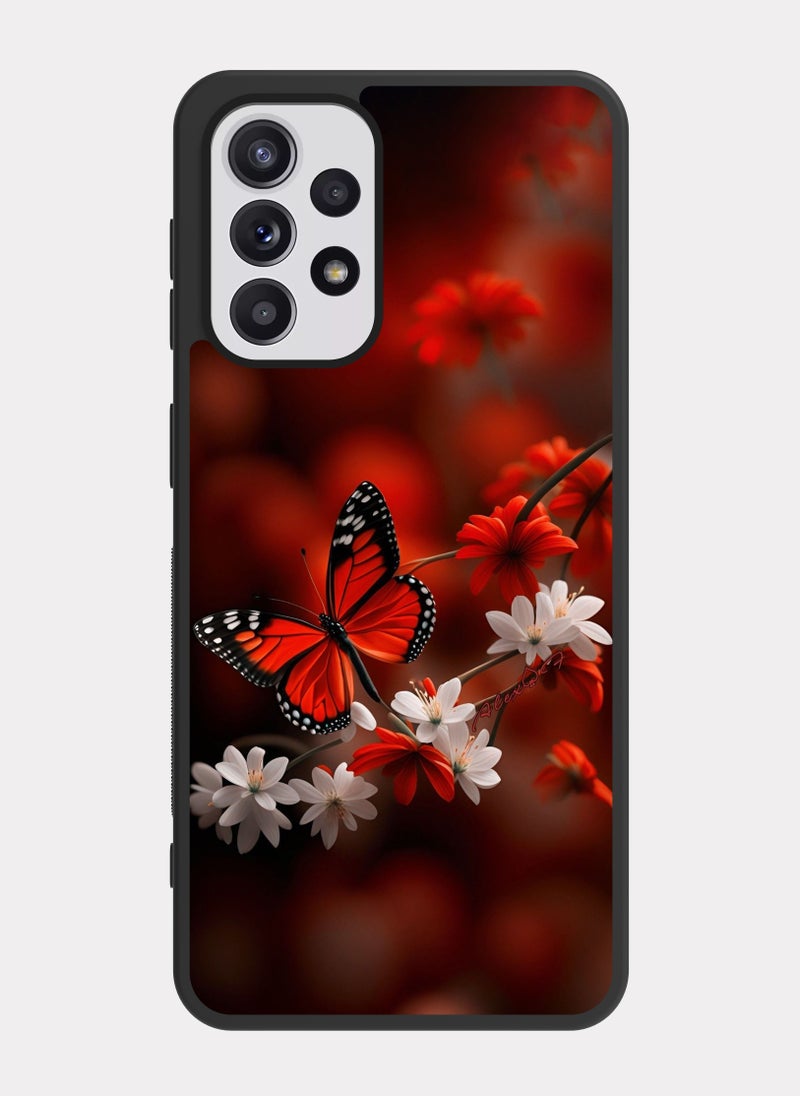 PXLAAT Samsung Galaxy A52 case cover Butterfly  - Image 1