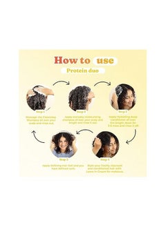 Fix My Curls Fix My Curls Protein Styling Duo | Curly And Wavy Hair  - Image 3