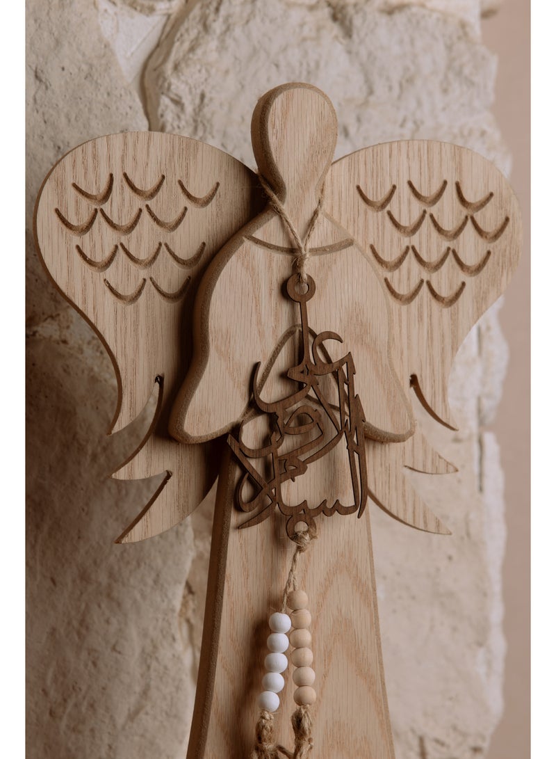 Words Co. Wooden Angel Decor - Image 2