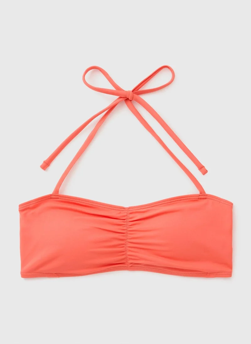 Matalan Coral Bandeau Bikini Top