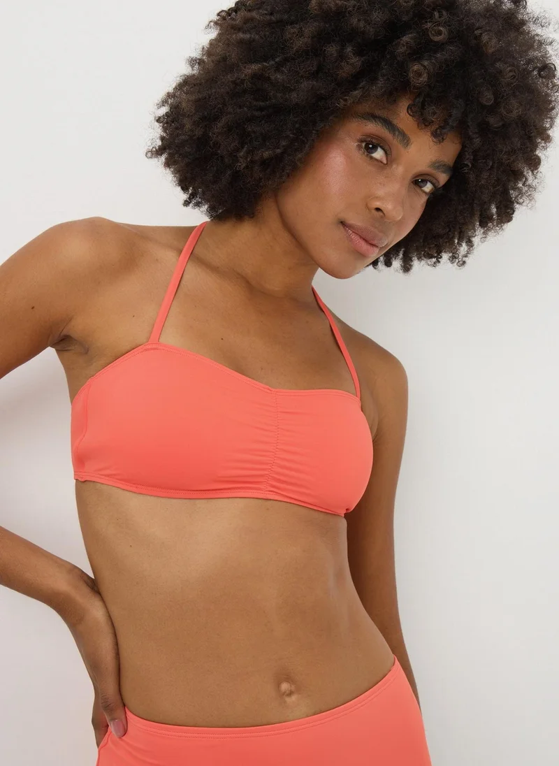 Matalan Coral Bandeau Bikini Top