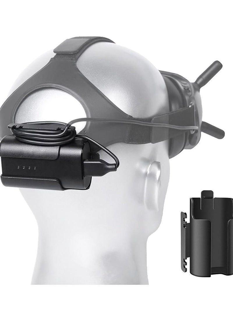 Battery Holder Protector for DJI FPV, Mount Back Clip Hook Drone Accessories Goggles V2 Cover Case Bracket FPV  - Image 1